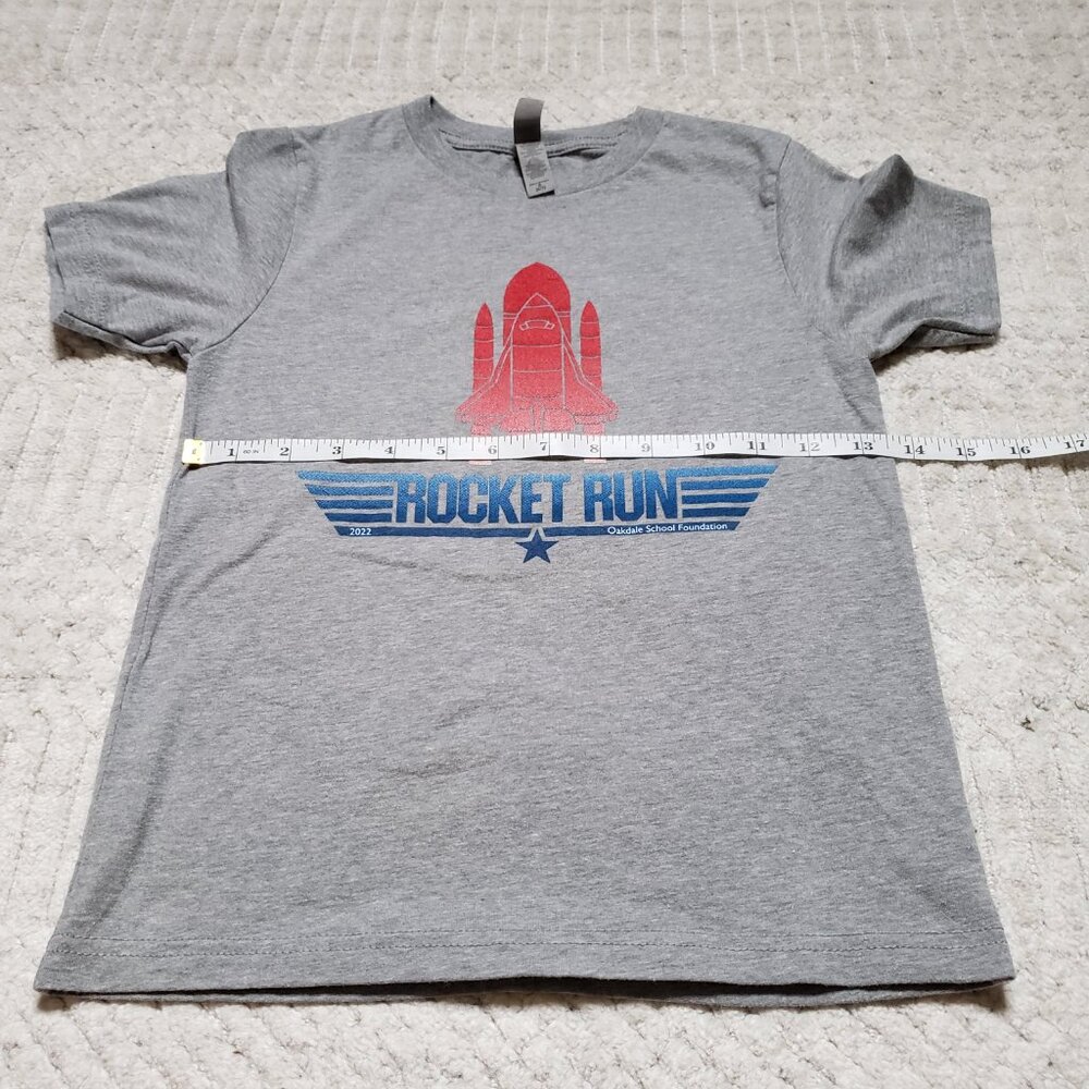 Rocket Run 2022 – Oakdale School Foundation T‑Shirt – Size Small - Picture 12 of 16